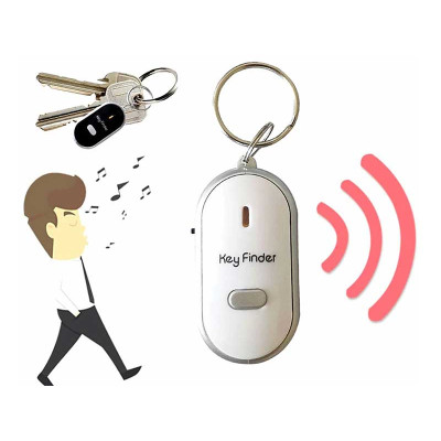 Keychain with key location sensor